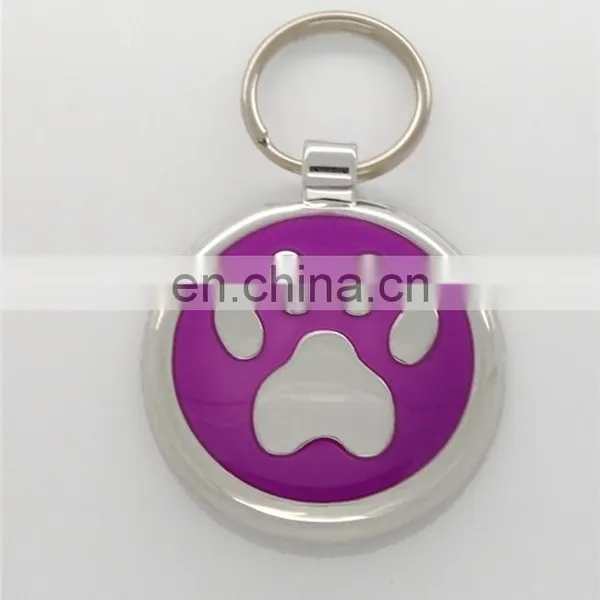 Gift Item Custom Round Dog Tag With Ring photo-3