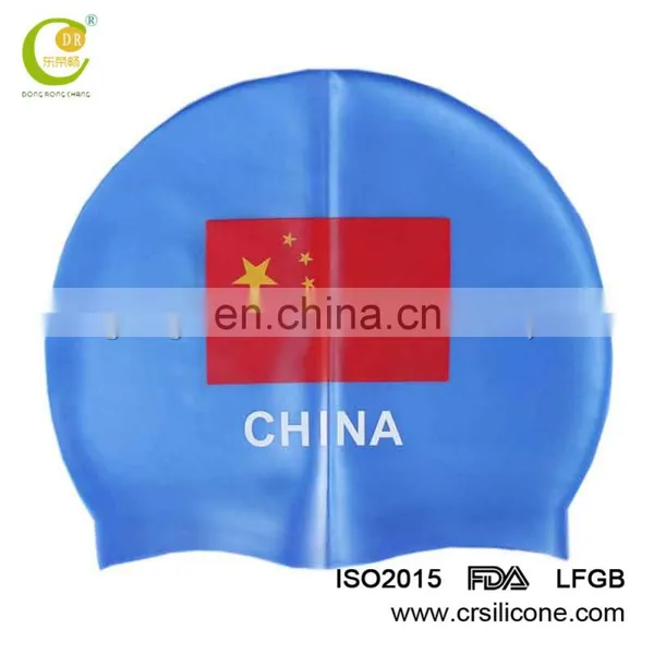 Custom Logo Adult Kid Size Silicone Swim Cap,professional Swimming Cap DR Manufacturer photo-4