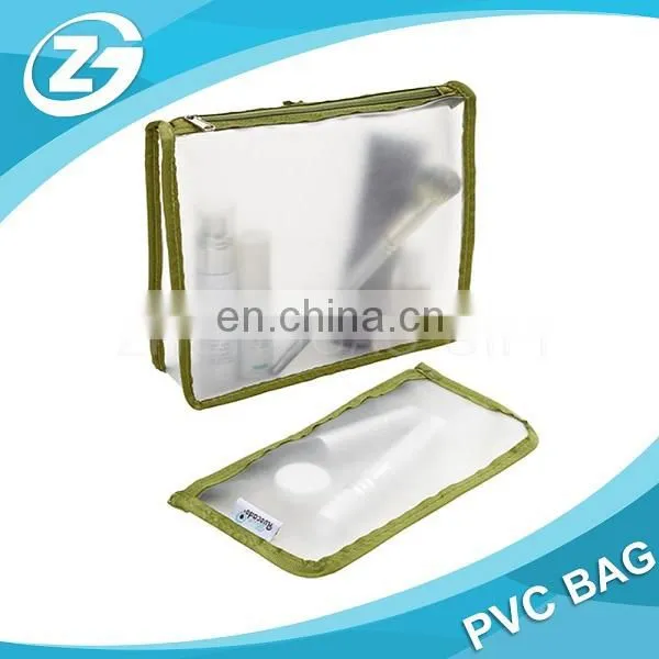 Hot Sale Waterproof PVC Cosmetic Clear Zipper Bag photo-6