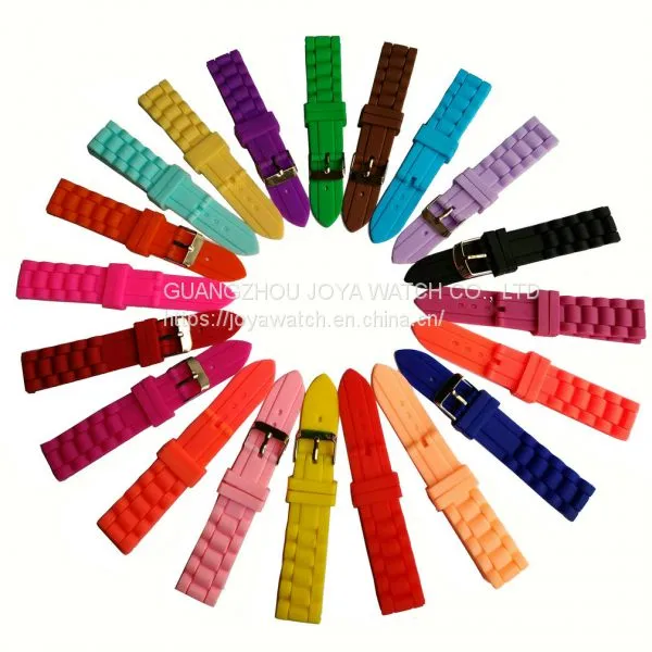 18 20 22 24 26 28 30mm Silicone Rubber Composite Stitch Watch Band Strap Wholesale OEM Supplier photo-4