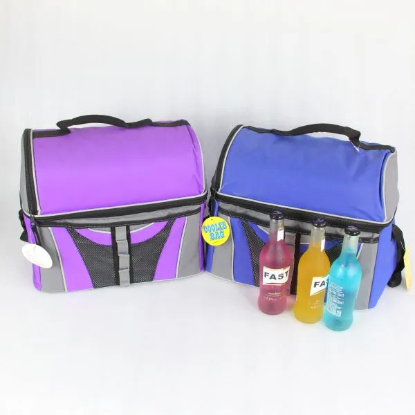 Customized Dual Lunch Box Insulated Lunch Bag Large Cooler Tote Bag With Adjustable Strap for Women Men Adult