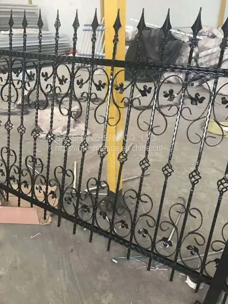 Wrought Iron Fence/decorative Fence/ornamental Fence/ Steel Fence photo-4