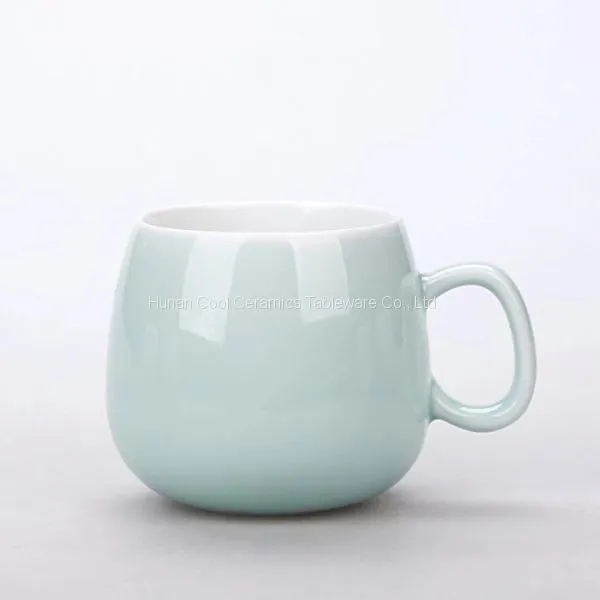 Cheap Custom Printing White Sublimation Promotional Ceramic Coffee and Milk Mug With Handle