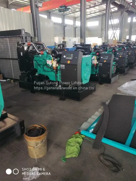 100kVA Cummins Diesel Generating Set With Copy Stamford Alternator photo-3