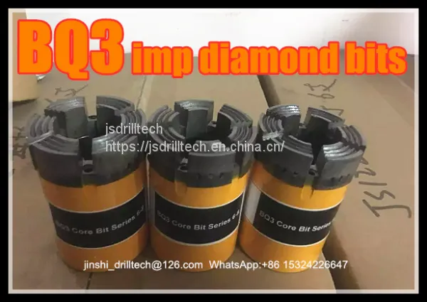 BQ BQ3 Impregnated Diamond Core Drill Bits, Exploration Drilling Bit, Rock Coring, Geotechnical Drilling Bits photo-3