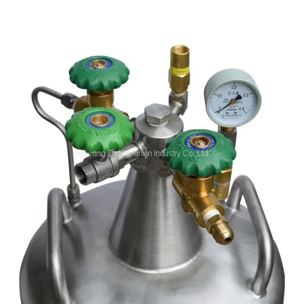 YDZ Liquid Nitrogen Filling Tank With Top Valves for Laboratory Supply photo-4