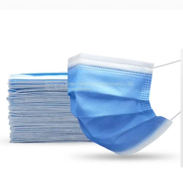 Manufacturer CE/ FDA Medical 3Ply Earloop Mouth Mask 3 Layer Disposable 3 Ply Medical Face Mask photo-3