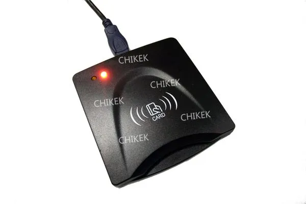 USB Contactless IC Card RFID Reader, MIFARE DESFire Smart Card Desktop Reader, 13.56MHz photo-3