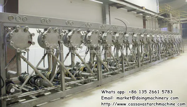 Cassava Starch Sweet Potato Starch and Potato Starch Separeting Machine and Refining Machine for Cassava Processing Plant photo-4