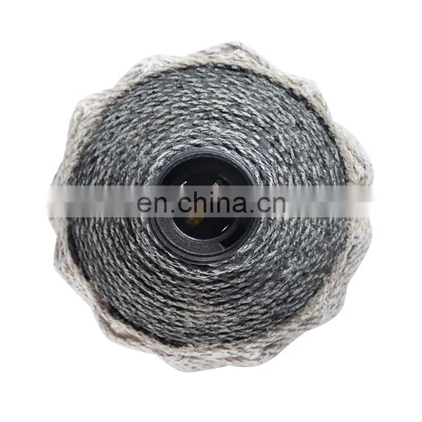 European Style Rope Pattern Cement Table Lamp for Indoor Room photo-7