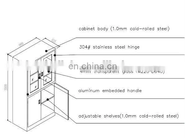 China All Steel New Design File Cabinet on Sale photo-5