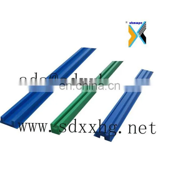 Anti-impact Bars, Pe1000 Guide, Green Uhmwpe Tourist Chain Good Price Bed Rails Blue Uhmw pe Chain Guide Plastic Conveyor photo-6