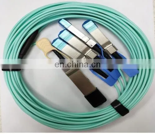 100G QSFP28 to 4x25G SFP28 Active Optical AOC Cable photo-2