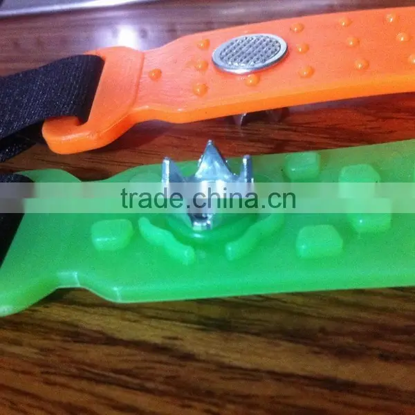 Colorful 2 Spikes Anti-slip Ice Grip Shoe Covers photo-2