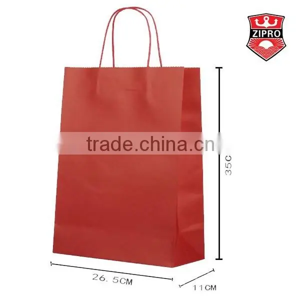 Hot Sale Paper Kraft Bags With Handles Gift Bag Christmas Brown Paper Gift Bags photo-5