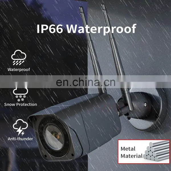 5MP Wireless Wifi Security IP Camera CCTV Night Vision Outdoor Home Surveillance Cam Two-way Audio IR Night Vision CamHipro photo-5