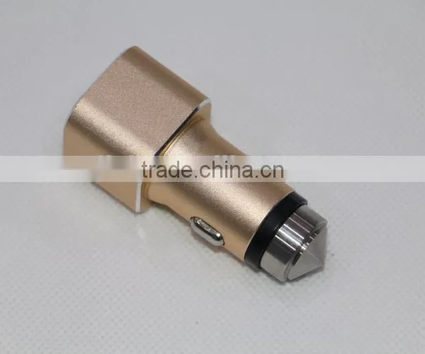 Two Interfaced USB Car Vehicle Charger With PVC Blister Gift Box Mobile Accessories photo-4