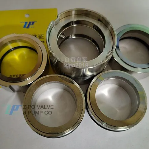 H74D-35 316SS Spring Type Mechanical Seal With Tungsten Carbide Double Sealing Surface photo-4