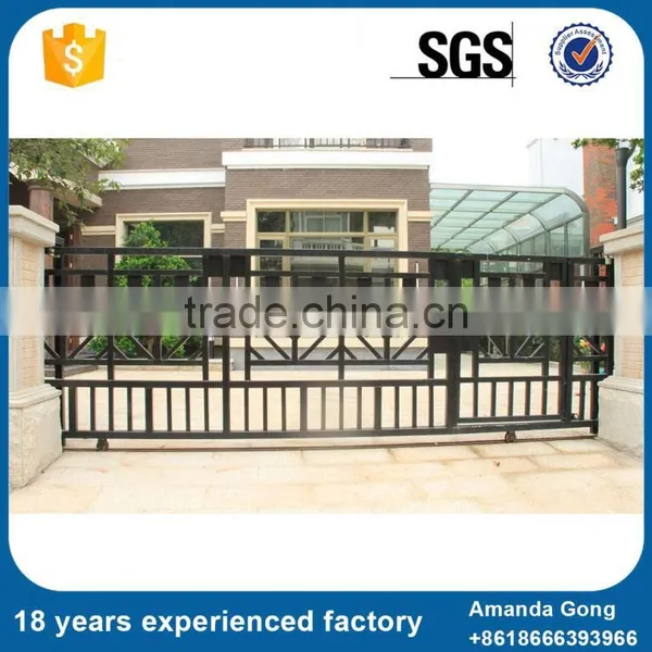 China New Product Front Modern Cheap Iron Gate Designs For Homes photo-2