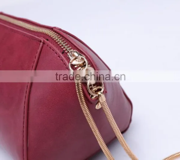 New Women Leather Handbag Casual Big Messenger Shoulder Bag photo-5