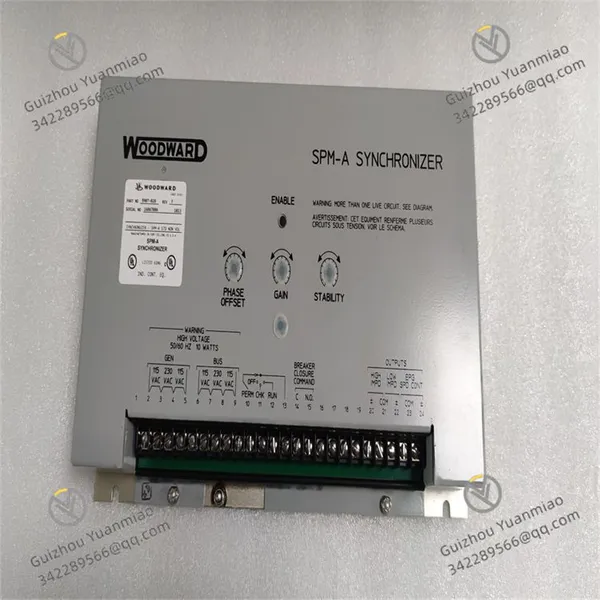 Woodward 9907-028 Speed and Phase-Matched Synchronizer