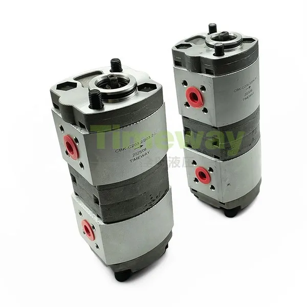 TIMEWAY CBK Series Hydraulic Double Gear Pump CBK-C204.3/204.3-L CBK-C203.2/203.2-L High Pressure Gear Oil Pump Customizable photo-6