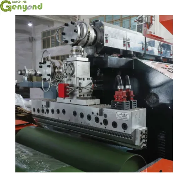 LLDPE LDPE Single Layer or Double Layer Stretch Wrap Film Making Machine photo-4