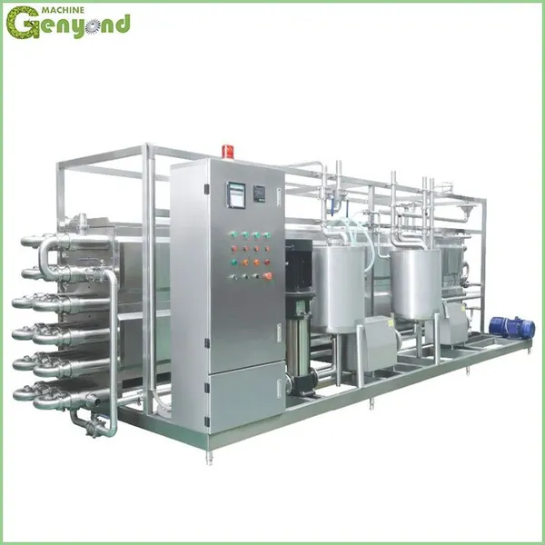 Genyond Automatic Tunnel Tube Pipe Juice Tubular Uht Sterilizer With PLC photo-6