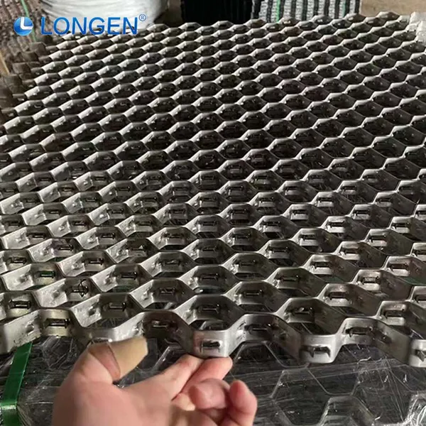 Perforated Grid Factory Wholesale Perforating & Riveting Customization 1mx2m Hexsteel Mesh Tortoise Shell Net photo-5