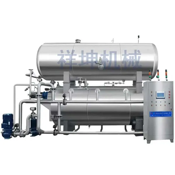 Retort Machine Food Sterilizer Rotating Retort Sterilizer High-temperature Food Sterilization Equipment