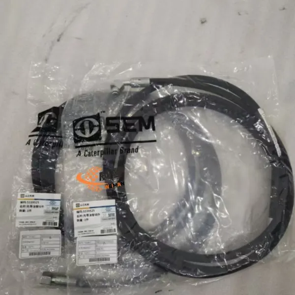 Original SEM Z5B0310005 5339525 tuyau d'huile pilote pour pièces de rechange de chargeuse sur pneus en stock.