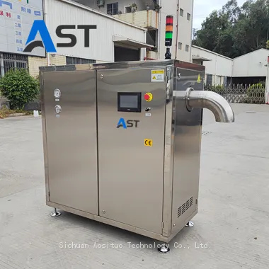 Medium Dry Ice Pellet Maker Making Machine Production Output 150Kgh