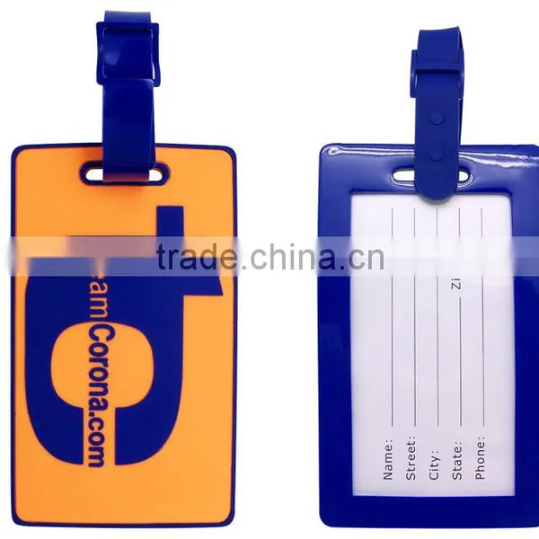 Custom Printing Pvc Luggage Tag Wholesale photo-2