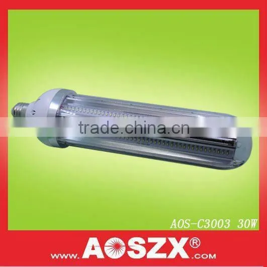 Patented Product From Shenzhen 3000lm Replace CFL in Garden Park ROAD Post Lamp E27 SMD 3014 High Lumen Solar Path Light