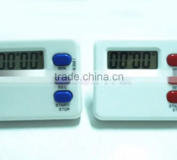 AG13 Battery Power Strong Magnet Stainless Steel Holder Family Count Up Countdown Digital Cooking Timer photo-5