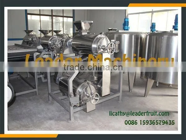 Leader High Quality Mango Peach Apricot Pulping Machine Offering Its Services to Overseas photo-3