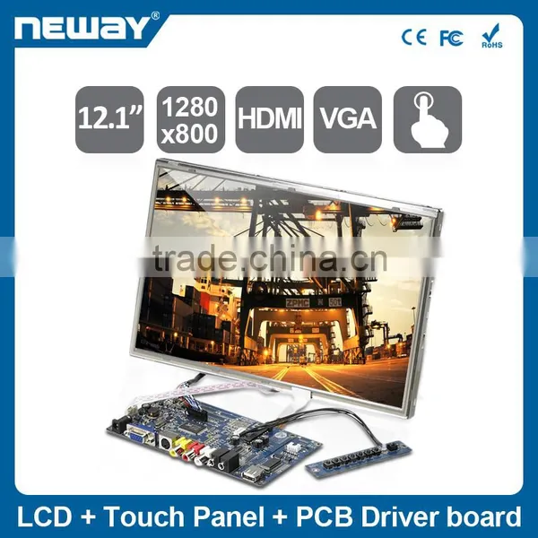 Raspberry pi Lcd Moitor 12.1inch Linux Resistive Touch SKD Lcd Screen Module photo-6