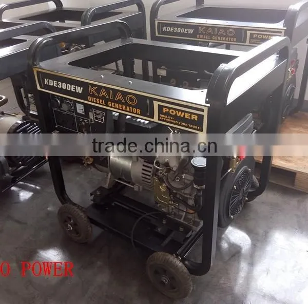 DC 300A AC Single Phase 3KW Diesel Welder Double Use Generator Power Set(KDE300EW) photo-6