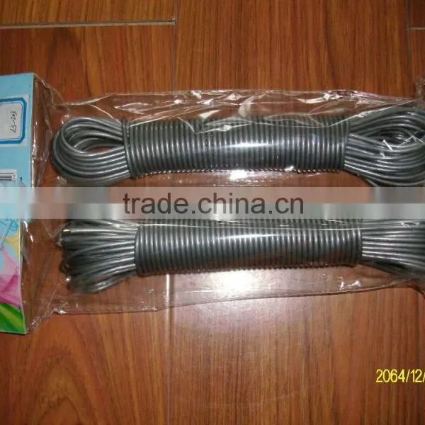 PVC Plastic Clothesline Rope WITH Wire Core/ pp Multifilament/ Twisted Rope Quality Choice photo-5