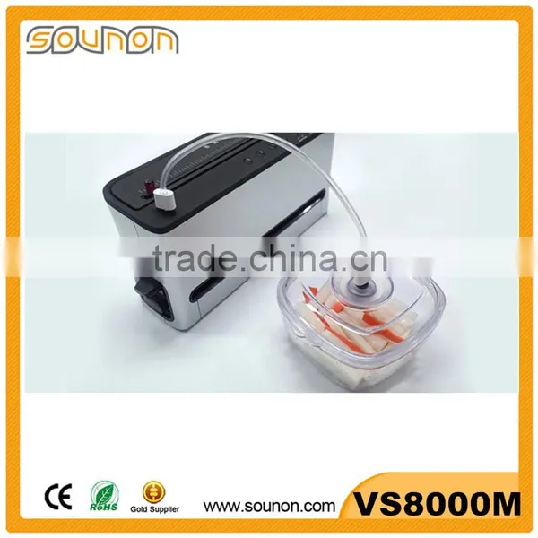 High Value Automatic Multifunctional Food Packing Machine, Household Vertical Food Vacuum Sealer photo-2