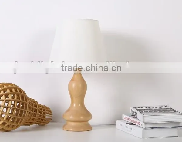 LED Wood Table Light JK-879-16 LED Wood Table Lamp Easy to Fit Home Lighting Wood Table Lamp photo-3