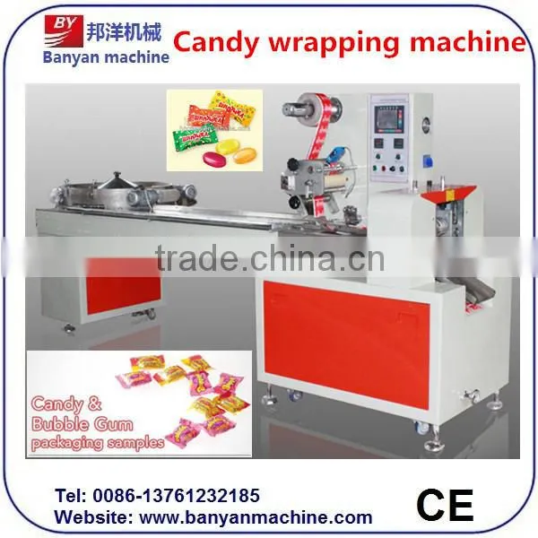 Best Quality Automatic Special Candy Horizontal Flow Packaging Machine0086-18516303933