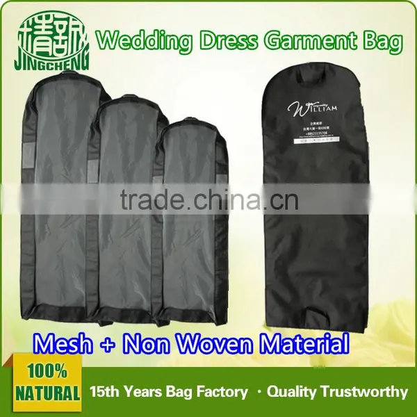 Foldable Suit Garment Bag With Zipper / Wedding Dress Garment Bag Cover photo-4