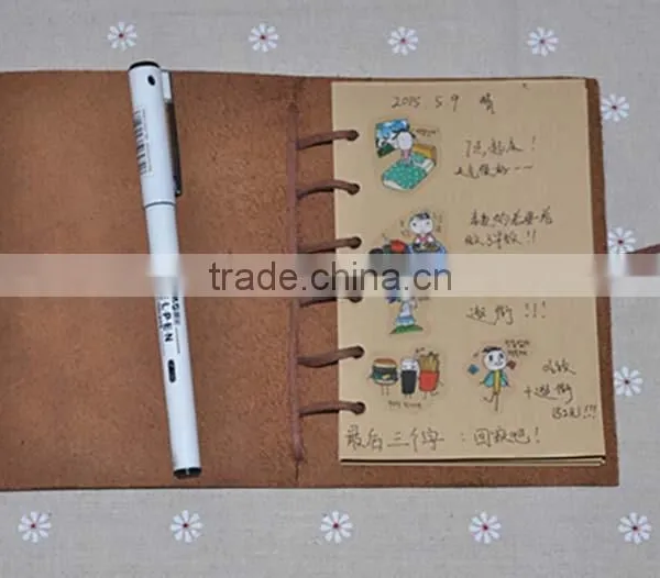 Top Grade Unique Design Handmade Vintage Genuine Leather Diary 2016 Quality Choice photo-5