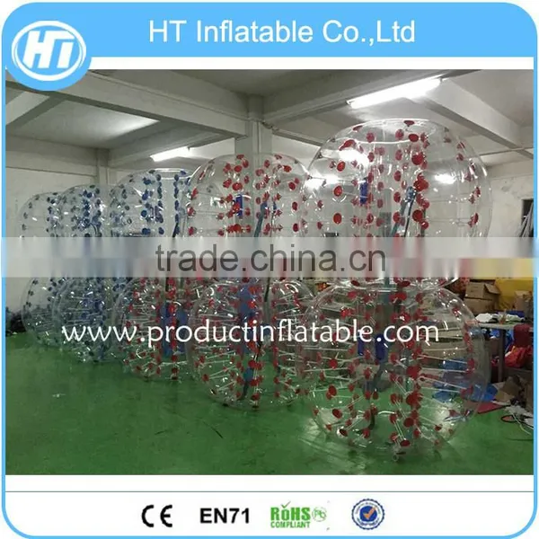 Dia 1.5m Bubble Soccer Ball in Garden,Inflatable Body Zorb,Zorbing Bumper Ball photo-2