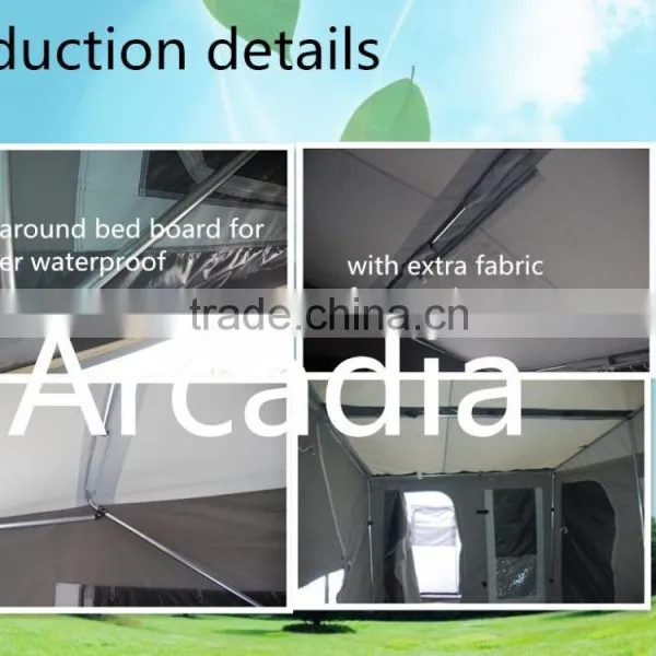 Outdoor Trailer Tent Sun Shade Awning photo-4