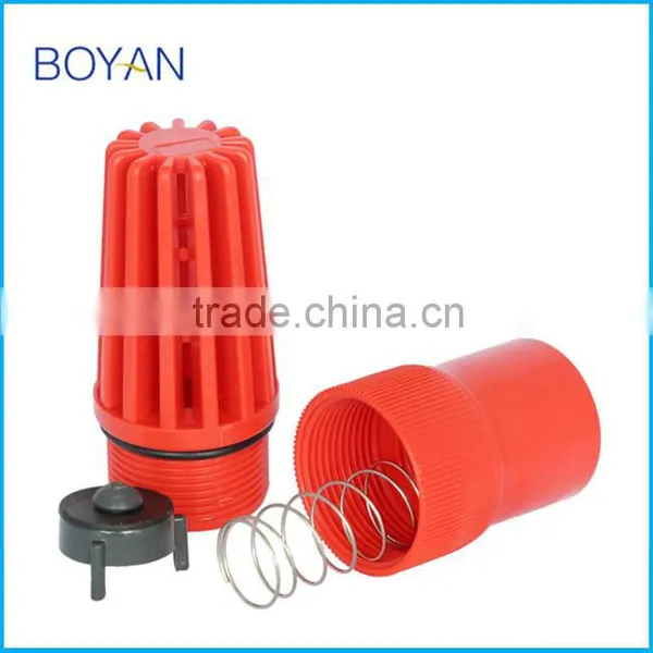 China Wholesale BOYAN TaiZhou HuangYan Low Price PVC Red Plastic Foot Valve photo-5