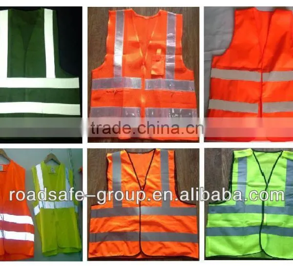 Wholesale Flashing High Visibility Safety Vest With Pockets photo-2