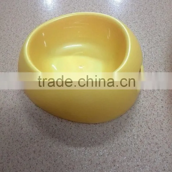 Colourful Healthy Plastic Dog Cat Bowl Pet Bowl photo-5
