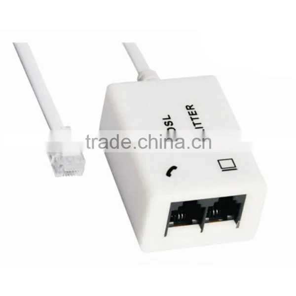 RJ11 RJ45 US ADSL Splitter